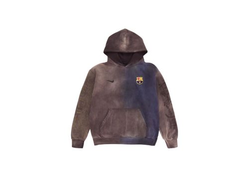 Travis Scott x Nike x FC Barcelona Split-Dye Crest HoodieMulticolor