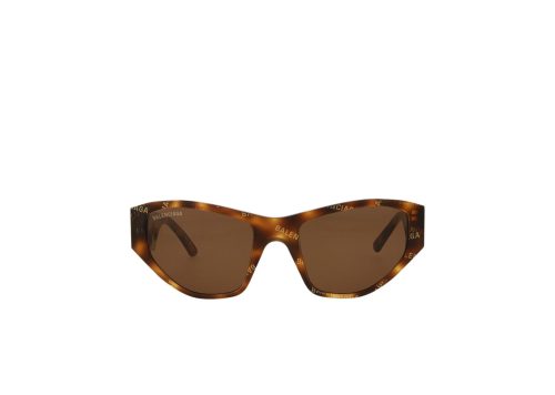 Balenciaga Cat Eye Sunglasses HavanaHavana Brown