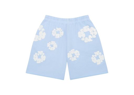 Denim Tears The Cotton Wreath Sweatshorts Powder Blue