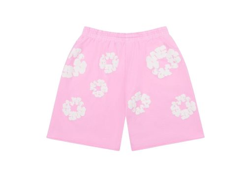 Denim Tears The Cotton Wreath Sweatshorts Powder Pink