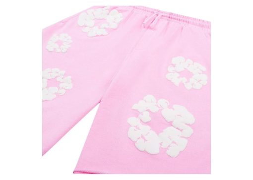 Denim Tears The Cotton Wreath Sweatshorts Powder Pink