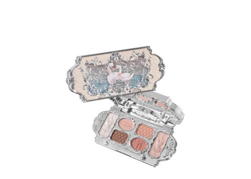 Flower Knows Swan Ballet Six-Color Makeup Palette 01 White Swan