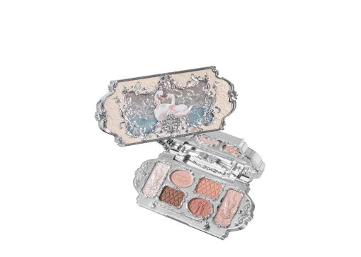 Flower Knows Swan Ballet Six-Color Makeup Palette 01 White Swan