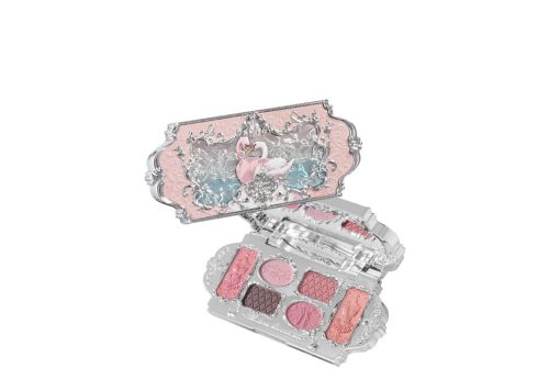 Flower Knows Swan Ballet Six-Color Makeup Palette 03 Pink Swan
