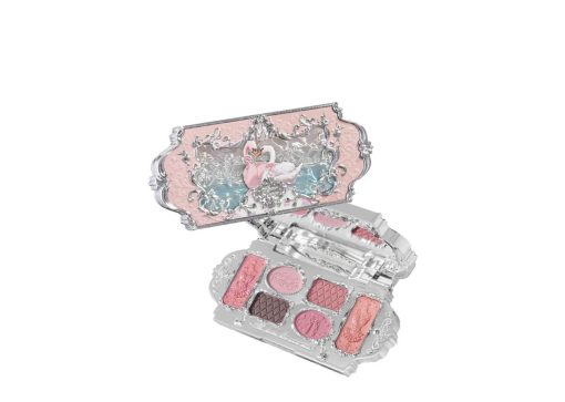 Flower Knows Swan Ballet Six-Color Makeup Palette 03 Pink Swan