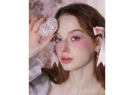 Flower Knows Violet Strawberry Rococo Embossed Blush G02 Little Cranberry