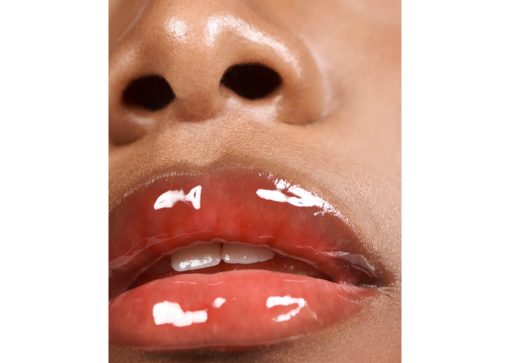 Glossier Lip Gloss Glassy Plush Shine Red