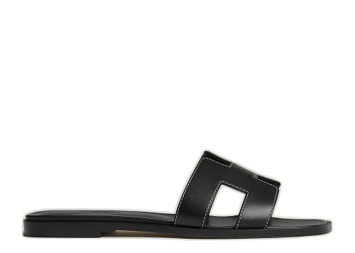 Hermes Oran Sandal Nior Box Calfskin Leather