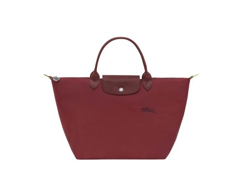 Longchamp Le Pliage Green M Handbag Pomegranate