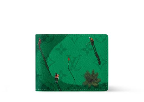 Louis Vuitton Golf Slender Wallet Green