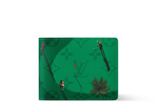 Louis Vuitton Golf Slender Wallet Green