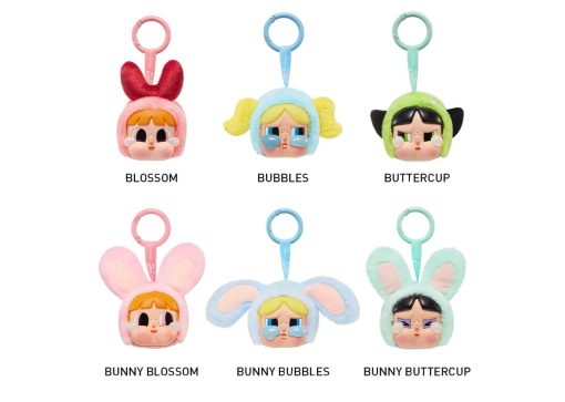 Pop Mart CryBaby x Powerpuff Girls Series Vinyl Face Plush Blind Box