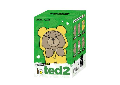 Pop Mart Ted2 Teddy Bear Action Plush Pendant Series Single Blind Box