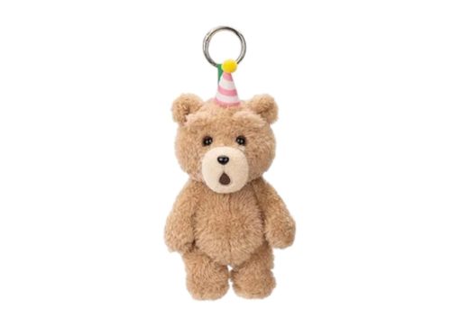 Pop Mart Ted2 Teddy Bear Action Series Party Bear Plush Pendant