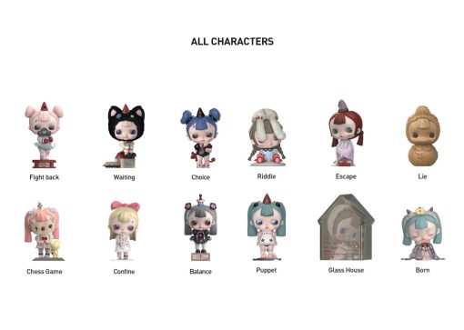 Pop Mart Tinytiny Prologue Series Figures Single Blind Box
