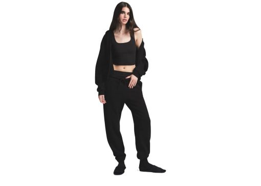 SKIMS Cotton Fleece Classic Jogger Onyx
