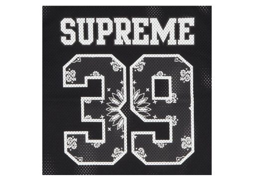 Supreme Bandana Football Jersey Black