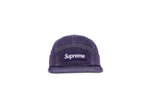 Supreme Denim Camp Cap Purple