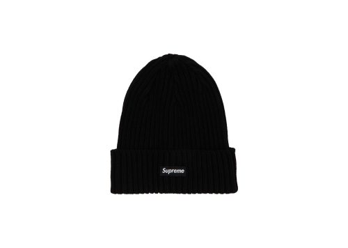 Supreme Overdyed Beanie Black