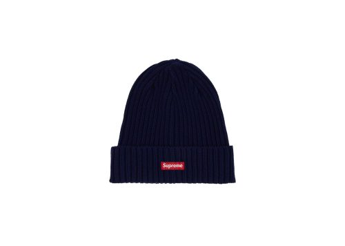 Supreme Overdyed Beanie Light Navy
