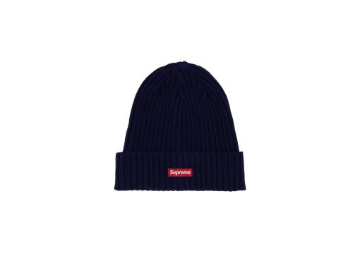 Supreme Overdyed Beanie Light Navy
