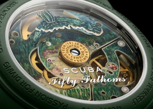 Blancpain x Swatch Scuba Fifty Fathoms Green Abyss SO35G100