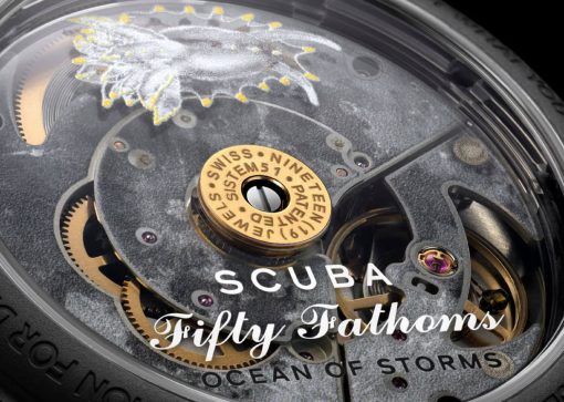 Blancpain x Swatch Scuba Fifty Fathoms Ocean of Storms SO35B400