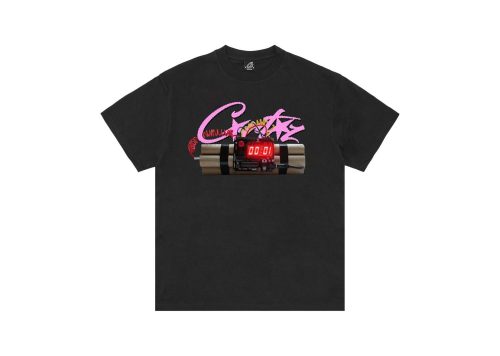 Corteiz No Time 4 Luv Tee Black