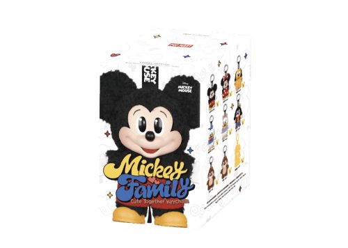 Pop Mart Disney Mickey Family Together Series Plush Keychain Single Blind Box