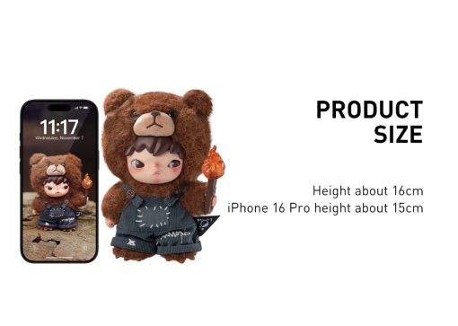 Pop Mart Hirono Living Wild-Fight for Joy Plush Doll