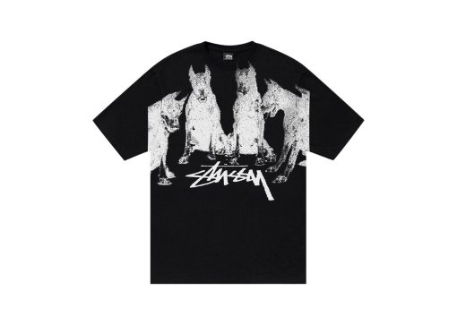Stussy Doberman Tee Black