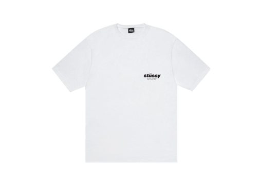 Stussy Rollers Tee White