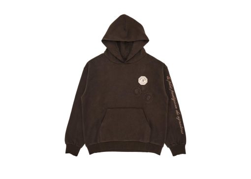 Travis Scott CJ x Audemars Piguet Emblem Hoodie Dark Brown