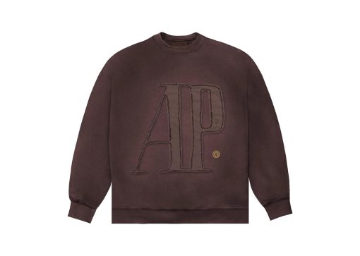 Travis Scott CJ x Audemars Piguet Logo Crewneck Brown
