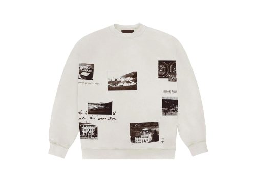 Travis Scott CJ x Audemars Piguet Vintage Crewneck White