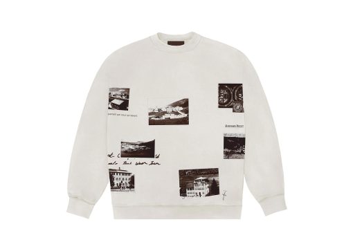 Travis Scott CJ x Audemars Piguet Vintage Crewneck White