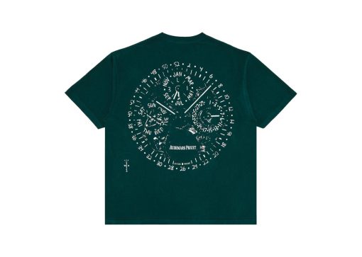 Travis Scott CJ x Audemars Piguet Watch Face Tee Green