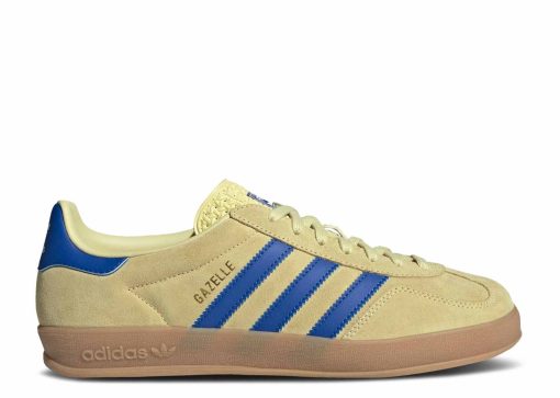 adidas Gazelle Indoor Powder Yellow Royal Blue JH5406