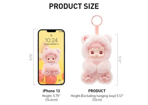 Pop Mart HACIPUPU Gummy Bear Series Vinyl Plush Pendant Single Blind Box