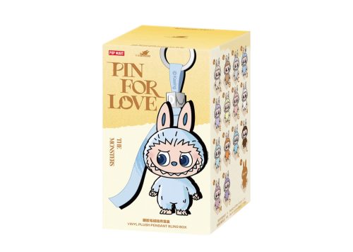 Pop Mart Labubu The Monsters Pin for Love Series Vinyl Plush Pendant (A-M) Single Blind Box