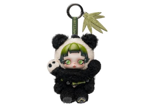 Pop Mart SKULLPANDA Lazy Panda Plush Doll Pendant