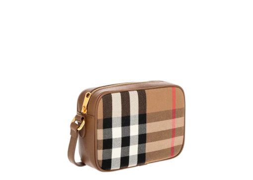 Burberry Camera Bag Crossbody House Check Black