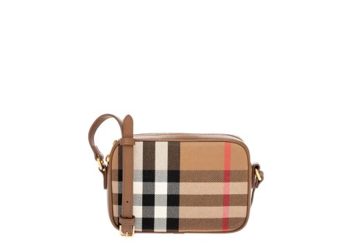 Burberry Camera Bag Crossbody House Check Black