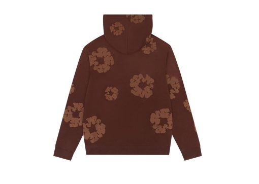 Denim Tears Mono Cotton Wreath Hoodie Brown