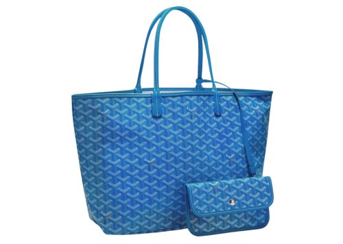 Goyard Saint Louis GM Bag Sky Blue
