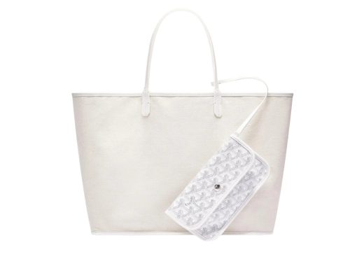 Goyard Saint Louis GM Bag White