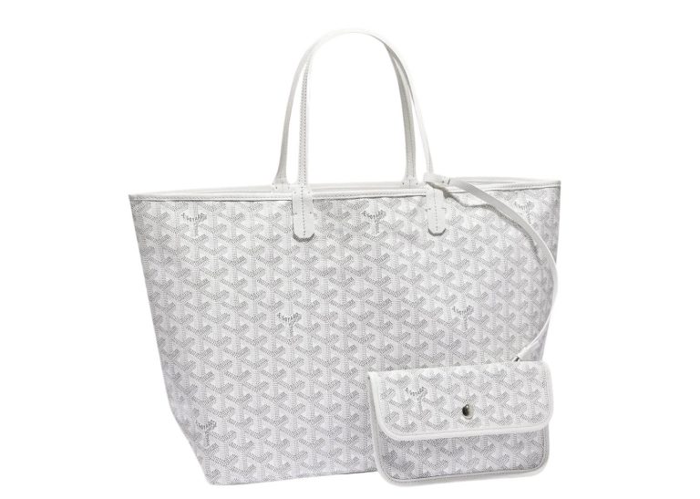 Goyard Saint Louis GM Bag White