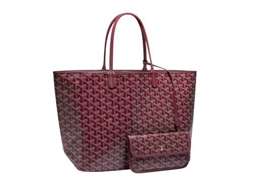 Goyard Saint Louis PM Bag Burgundy