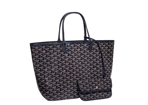 Goyard Saint Louis PM Bag Navy Blue