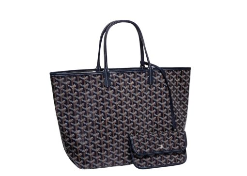 Goyard Saint Louis PM Bag Navy Blue